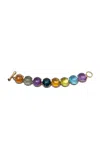 Goshwara 18k Yellow Gold Multi-stone Bracelet