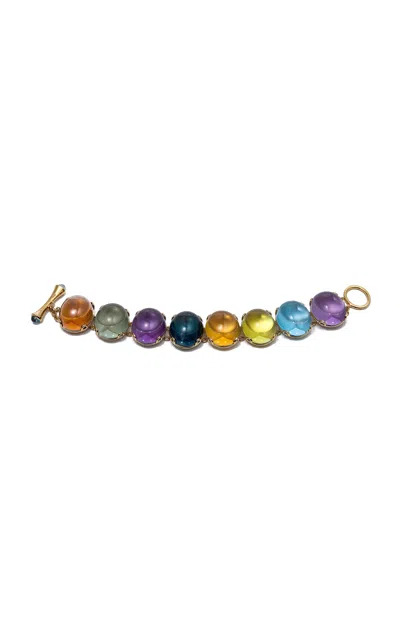 Goshwara 18k Yellow Gold Multi-stone Bracelet