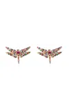 Goshwara 18k Yellow Gold Multi-stone Earrings