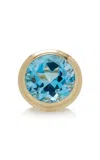 Goshwara 18k Yellow Gold Topaz Ring In Blue