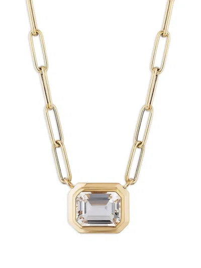 Goshwara 18kt Yellow Gold East West Necklace