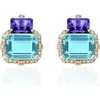 Goshwara Gossip Semiprecious Stone Stud Earrings