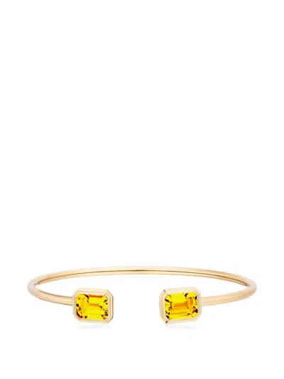 Goshwara Manhattan Citrine Bracelet In Red