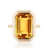 Goshwara Manhattan Cocktail Ring In Gold