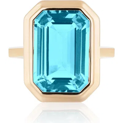 Goshwara Manhattan Cocktail Ring In Gold
