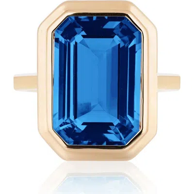 Goshwara Manhattan Cocktail Ring In Gold