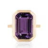 Goshwara Manhattan Cocktail Ring In Gold