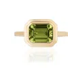 Goshwara Manhattan Emerald Cut Ring In Gold
