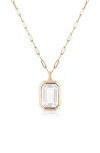 Goshwara Manhattan Pendant Necklace In Gold