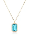 Goshwara Manhattan Pendant Necklace In Gold