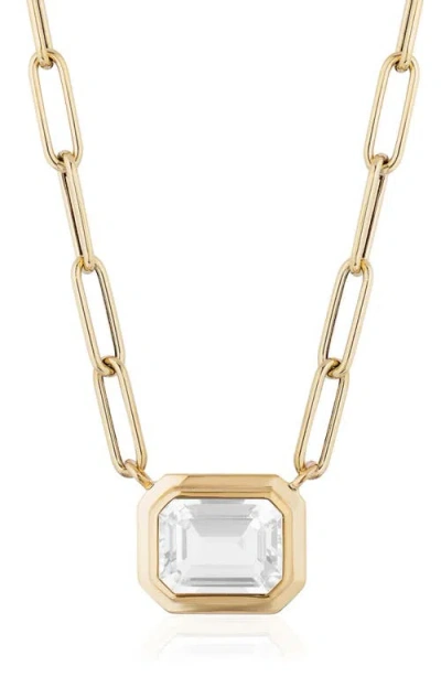 Goshwara Manhattan Pendant Necklace In Gold
