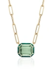 Goshwara Melange Emerald Cut Pendant Necklace