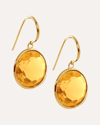 Goshwara Women's Citrine & 18k Gold Gossip Drop Earrings In Orange