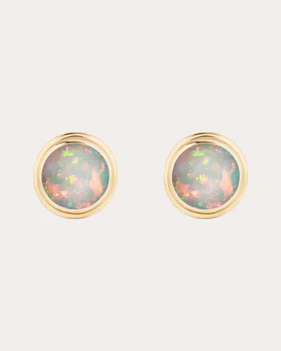 Goshwara Women's Limited Edition 18k Gold Opal Stud Earrings