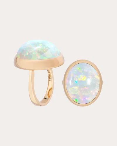Goshwara Women's Opal & 18k Gold G-one Ring