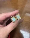 Goshwara Women's Opal & Diamond 18k Gold Limited Edition Drop Earrings In Gold