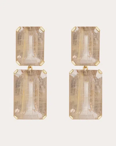 Goshwara Women's Quartz & 18k Gold Gossip Earrings