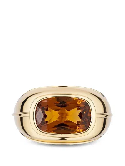 Goshwara Zircon Cushion-cut Ring In Multi