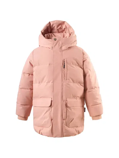Gosoaky Kids' Hooded Puffer Jacket In Pink