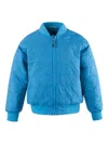 Gosoaky Pig Out Circle-quilted Bomber Jacket In Blue