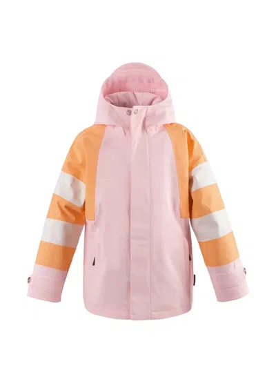 Gosoaky Kids' Striped Hooded Jacket In Multi