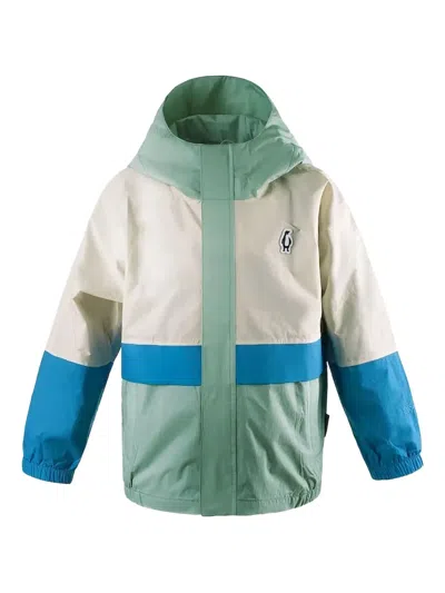 Gosoaky Kids' The Lion Hooded Colour-block Jacket In Multi