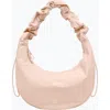 Got Bag Moon Bag Ruffle In White