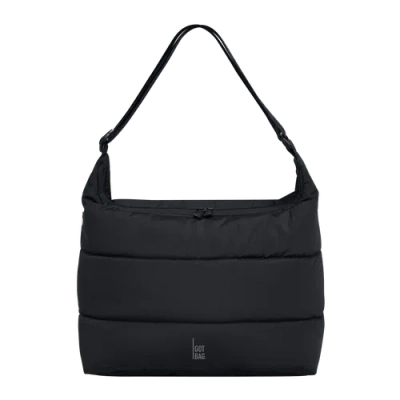 Got Bag Puffer Square Bag Large In Black Monochrome