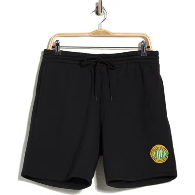 Gotcha Del Mar Cotton Shorts In Black