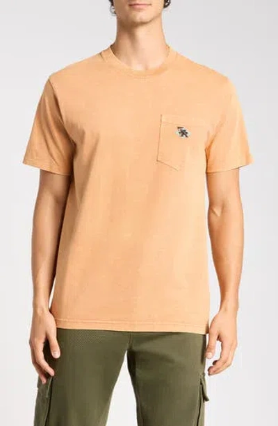 Gotcha Los Feliz Cotton Pocket T-shirt In Canyon Sunrise