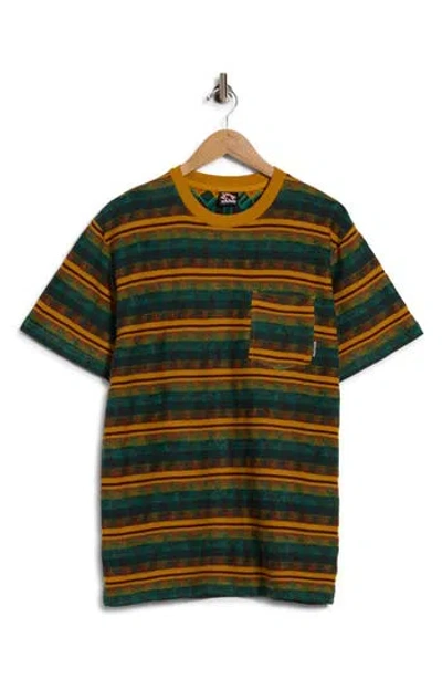 Gotcha North Park Cotton T-shirt In Yolk