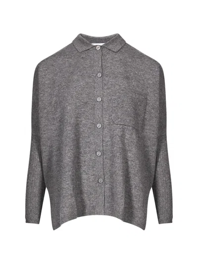 Gotha Andrea Button-down Shirt In Gray