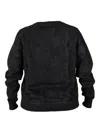 Gotha Brushed-finish Sweater In Black