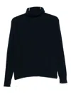 Gotha Roll-neck Sweater In Blue