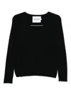 Gotha V-neck Sweater In Black