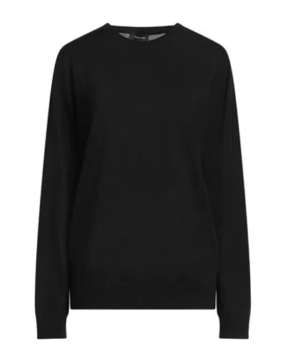 Gotha Woman Sweater Black Size 16 Wool
