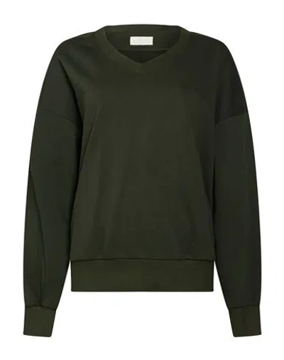 Gotha Woman Tracksuit Dark Green Size Xs Cotton, Polyester
