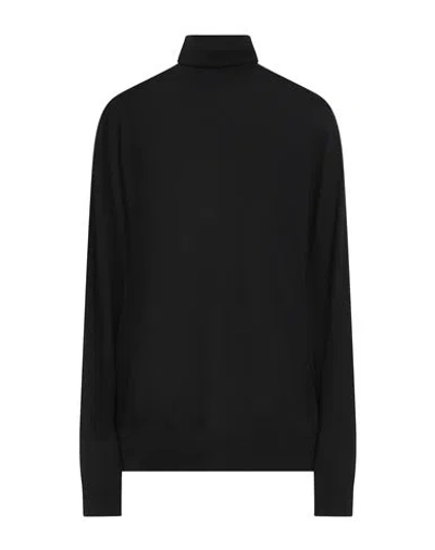 Gotha Woman Turtleneck Black Size 14 Wool