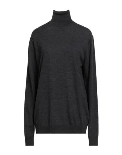 Gotha Woman Turtleneck Black Size 16 Wool