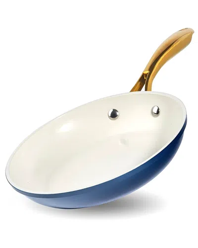 Gotham Steel 12in Ultra Nonstick Ceramic Fry Pan With Stay Cool Handle In Red