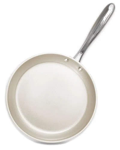 Gotham Steel 12in Ultra Nonstick Ceramic Fry Pan With Stay Cool Handle In Silver