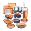 Gotham Steel 20-pc. Cookware Set In Orange