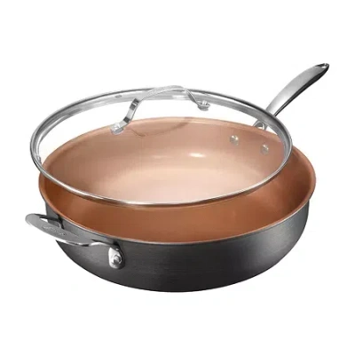 Gotham Steel 5.5-qt. Jumbo Cooker With Tempered Glass Lid In Multi