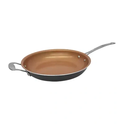Gotham Steel As Seen On Tv Non-stick Frying Pan In Orange