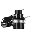 Gotham Steel Modern 11pc Ceramic Nonstick Cookware Set