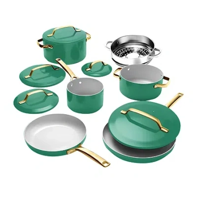 Gotham Steel Modern Collection 11-pc. Cookware Set In Green