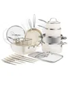 GOTHAM STEEL GOTHAM STEEL NATURALS 20PC NONSTICK COOKWARE & KNIFE SET