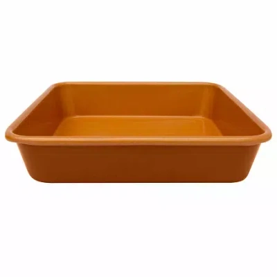 Gotham Steel Square Baking Pan In Brown