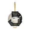 Gotham Steel Ultra 5.5-qt. Non-stick Jumbo Cooker Pan With Lid And Gold Handle In White