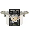 Gotham Steel Ultra Nonstick Ceramic 5qt Pasta Pot With Strainer, Twist & Lock Handles